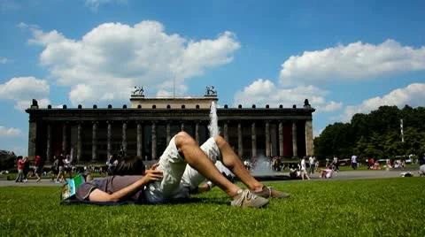 Old museum berlin Stock Footage 10704174
