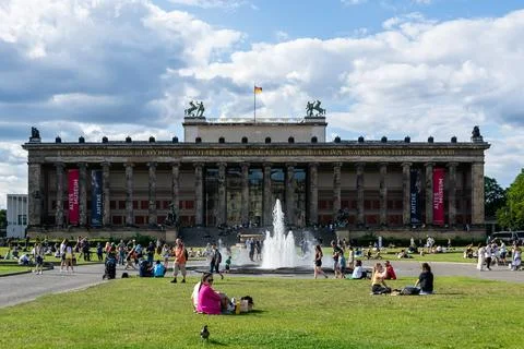Old museum building. Stock Photos
