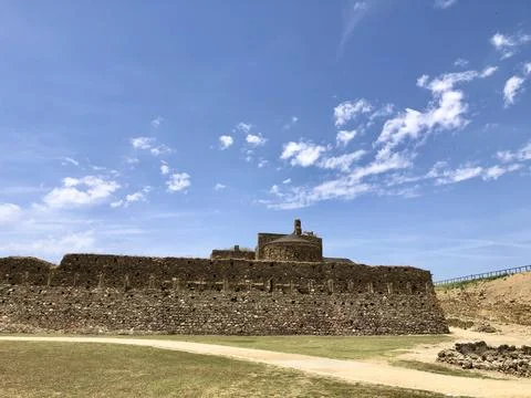 Old museum summer excursion spending free time Stock Photos