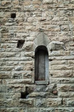 Old Narrow Window Stock Photos