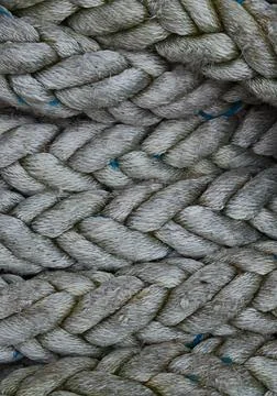 Old Nautical Rope Foto stock
