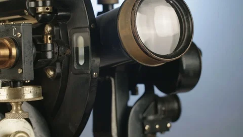 Old navigation system with telescope Stock Footage 71633525