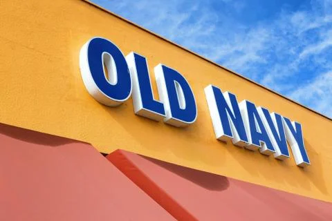 Old navy store 스톡 사진