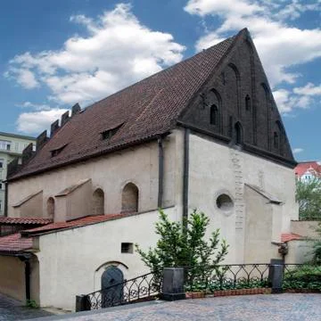 The Old-New Synagogue Stock Photos