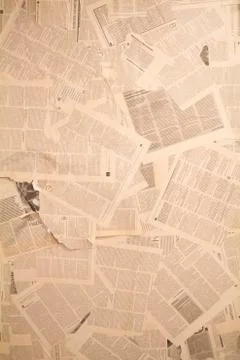 Old newspaper background Stock Photos