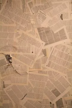 Old newspaper background Stock Photos
