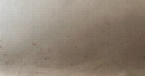 Old Notebook Paper Background with Gridlines Forming for Creative Design Stock Footage 336576788