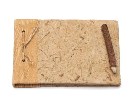 Old notebook Stock Photos