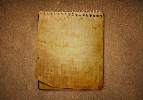 Old  notebook Stock Photos