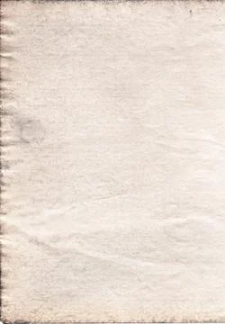 Old notebook sheet. Vintage notebook paper. Paper texture. Abstract background. Stock Photos