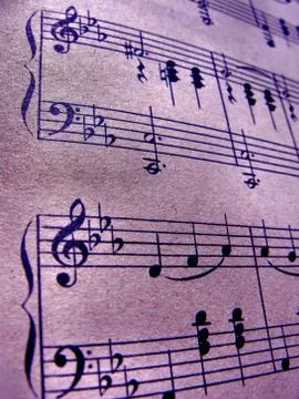 Old notes Stockillustratie