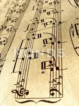 Old notes Stock Illustration