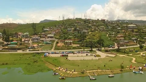 Old Nuwareliya Lake Area Stock Footage 288231391