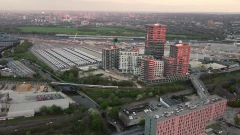 Old Oak Common Stock Footage 261341016