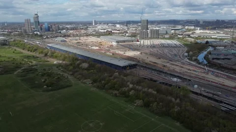 Old Oak common HS2 High Speed two.. Stock Footage 181191020