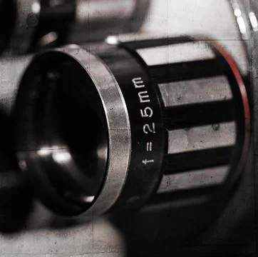 Old objective Stock Photos