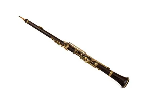 Old oboe Stock Photos
