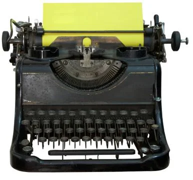 Old obsolete vintage typewriter Stock Photos