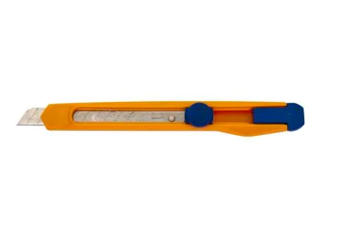 Old office knife Stock Photos