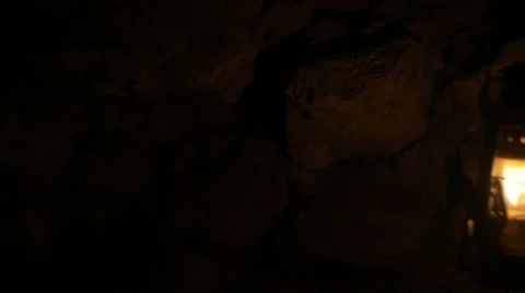 Old oil lantern [looking for a way out] Stock Footage 62225864