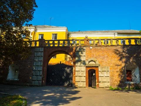 The old Olyka Castle Stock Photos
