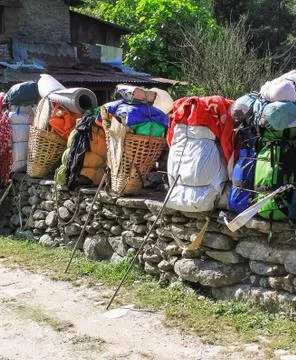 An old open outer stone wall Stock Photos