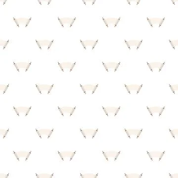 Old open rolled papyrus pattern seamless Illustrazione stock