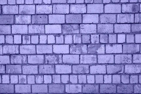 Old orange brick wall texture background pattern. photo toned in the color of Stock Photos