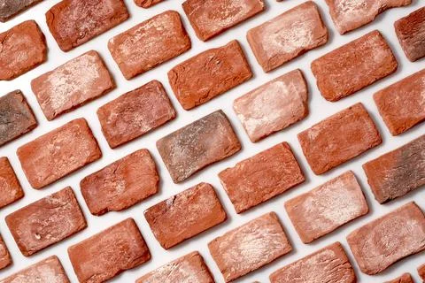 Old orange bricks Stock Photos