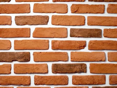 Old orange bricks Stock Photos