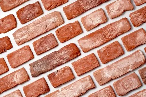 Old orange bricks Stock Photos