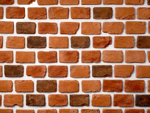 Old orange bricks Stock Photos