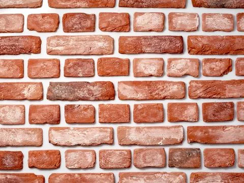 Old orange bricks Stock Photos