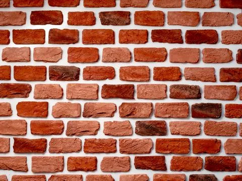 Old orange bricks Stock Photos