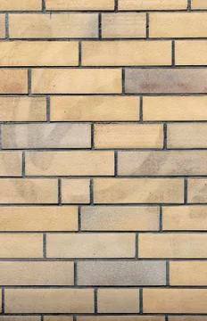 Old orange clincker wall Stock Photos