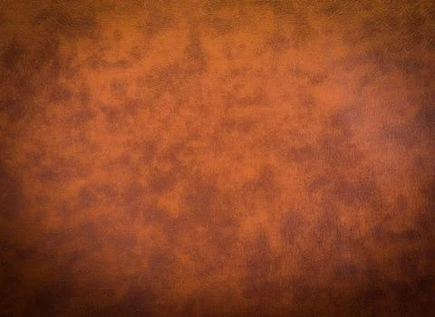 Old orange leather background Stock Photos