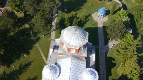 Old orthodox monastery Stock Footage 63793877