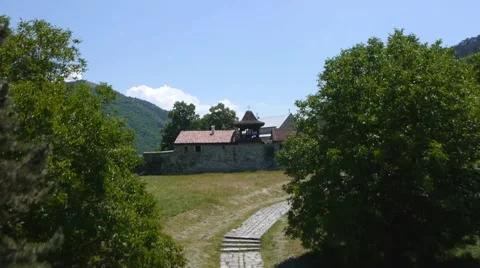 Old orthodox monastery Stock Footage 63794031