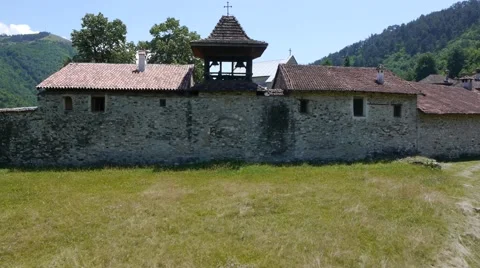 Old orthodox monastery Stock Footage 63794081