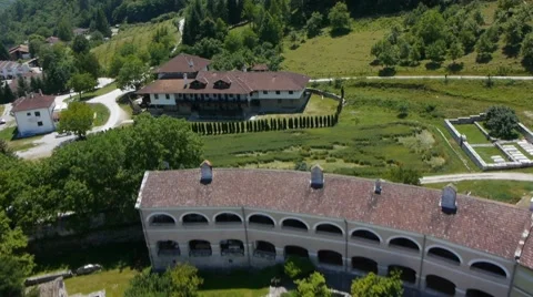 Old orthodox monastery Stock Footage 63794137