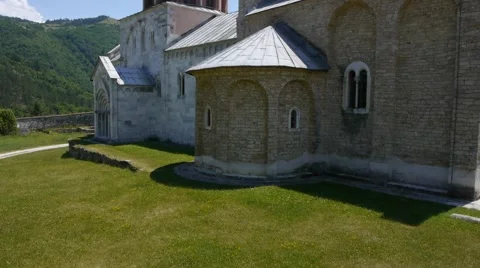 Old orthodox monastery Stock Footage 63794180