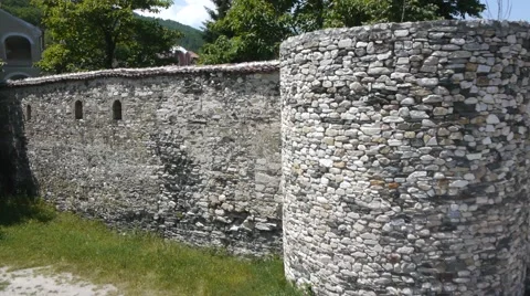 Old orthodox monastery Stock Footage 63794252