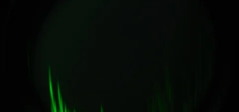 Old Oscilloscope Showing Lined Patterns 4 Stock Footage 113072400