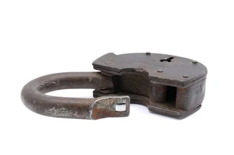 Old padlock Stock Photos