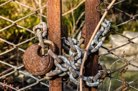 Old padlock Stock-Fotos