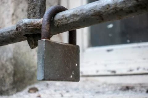 Old padlock Foto stock