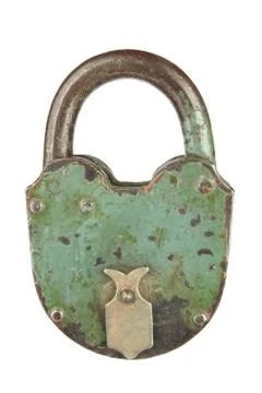 Old padlock Stock Photos