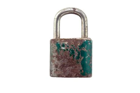 Old padlock Stock Photos