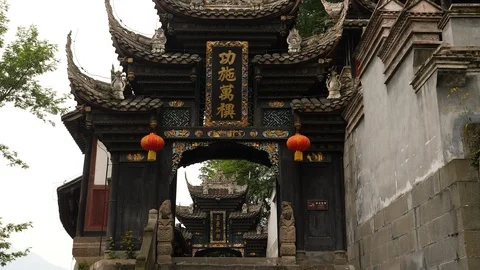 Old pagoda in China. Stock Footage 112259174