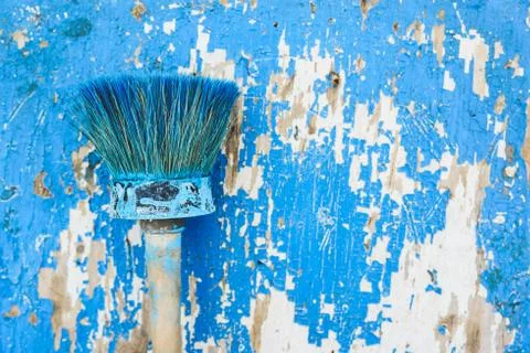 Old paint brush Stock Photos